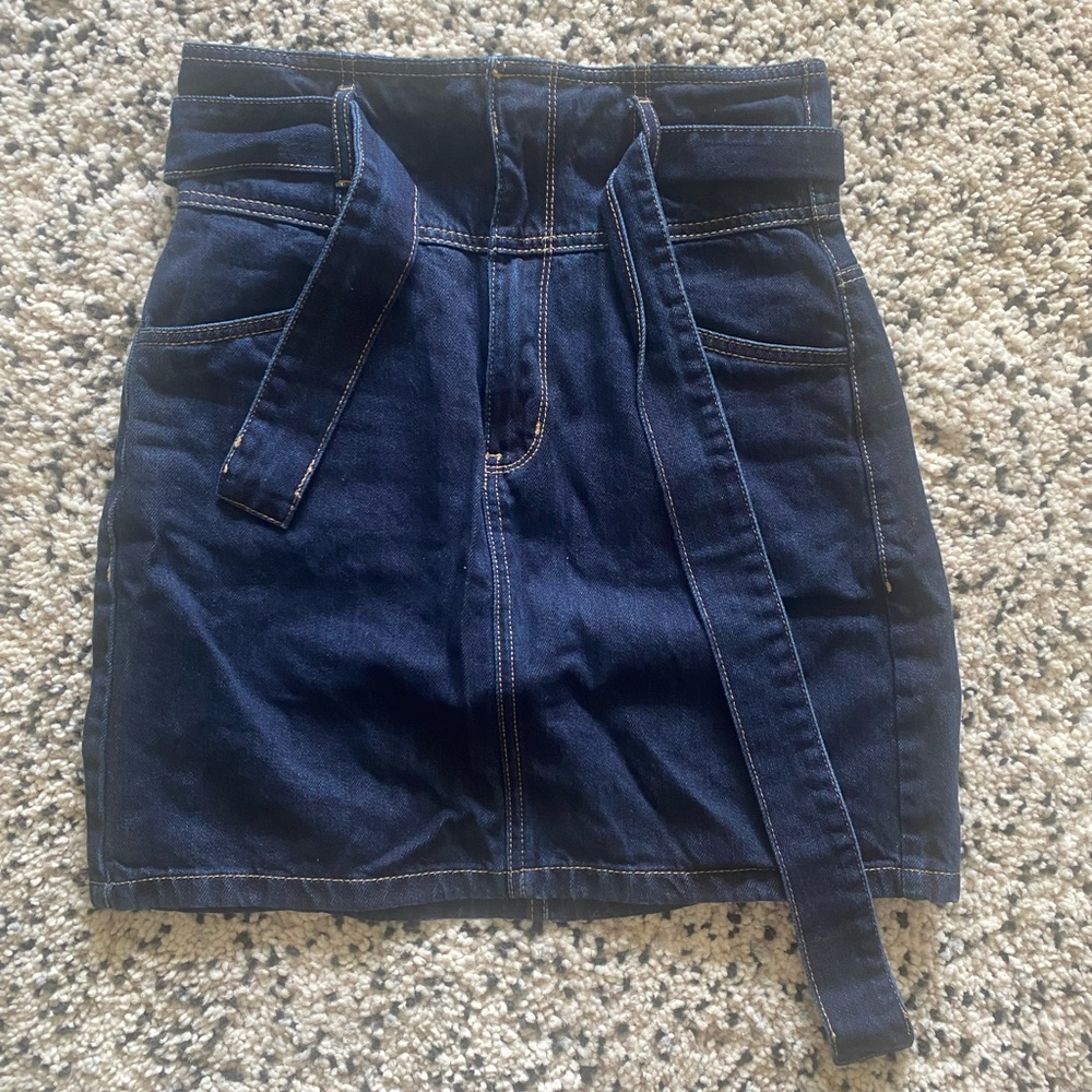 Dynamite High-waisted Denim Skirt